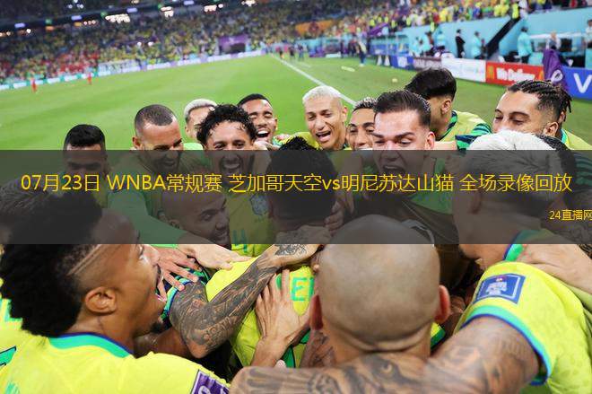07月23日 WNBA常規(guī)賽 芝加哥天空vs明尼蘇達(dá)山貓 全場(chǎng)錄像回放